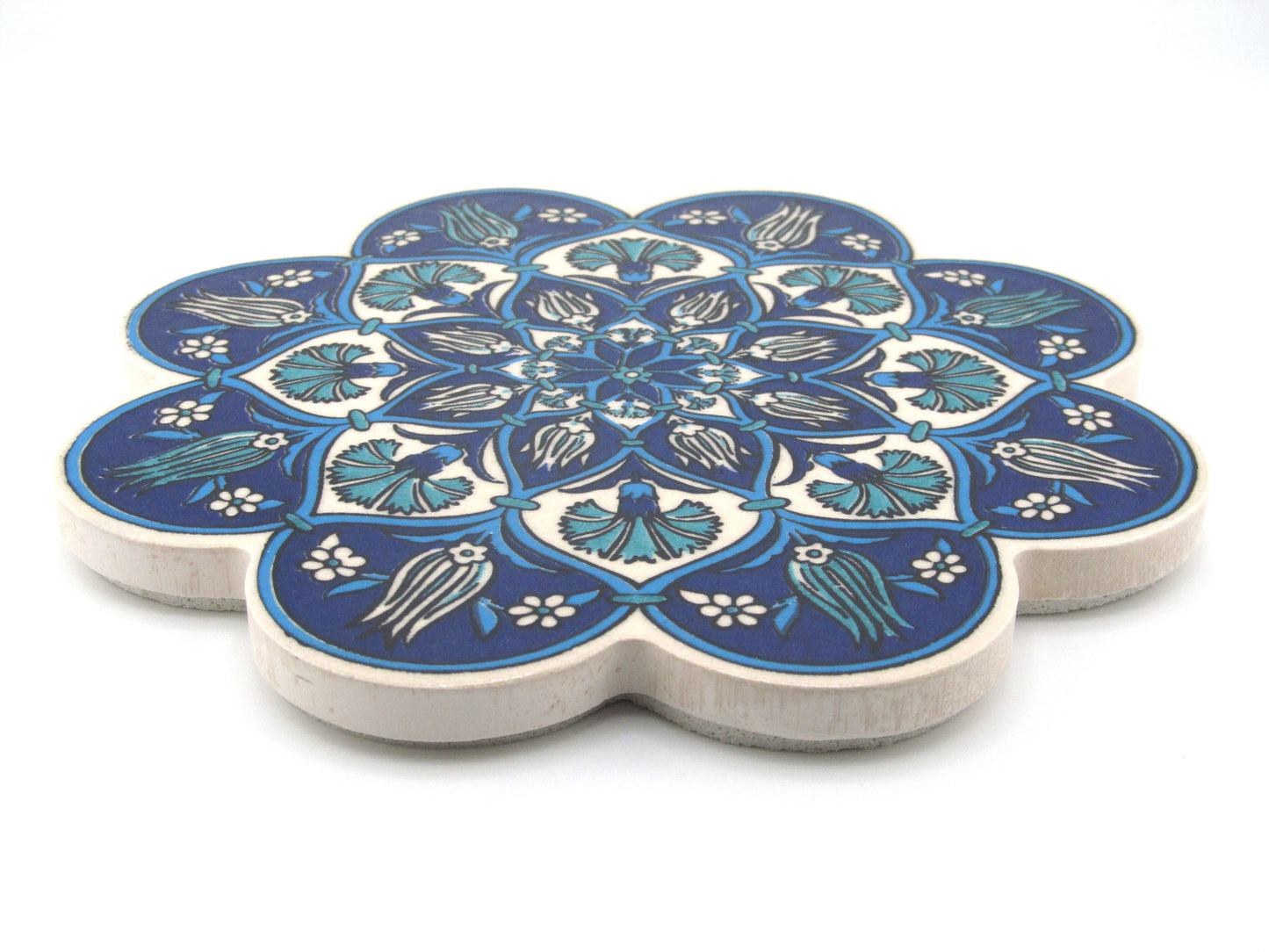 Turkish Hot Pad Traditional Floral Flower Design