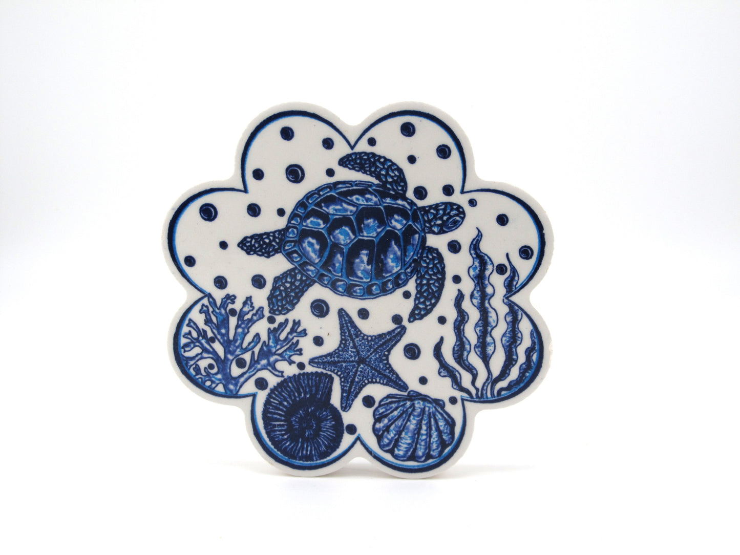 Ceramic Coaster Bunch Turtle Design