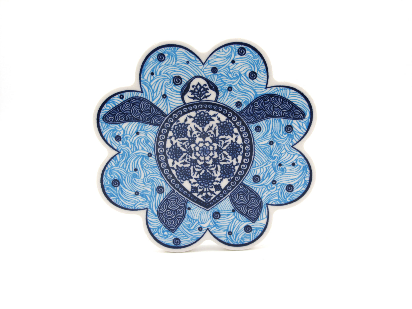 Ceramic Coaster Bunch Turtle Style